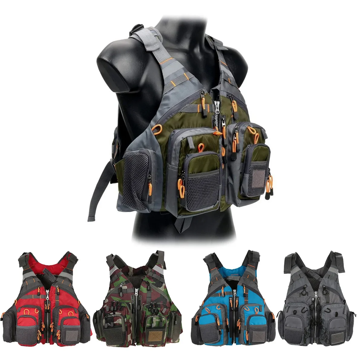 قابل للتعديل سترة لصيد السمك ت - مراجعة Fishing Jacket Waterproof وسعره