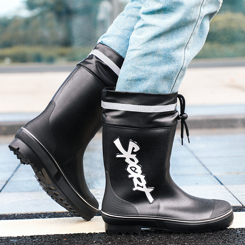 أحذية مطر مقاومة للماء لمنتصف  - مراجعة Fishing Boots وسعره