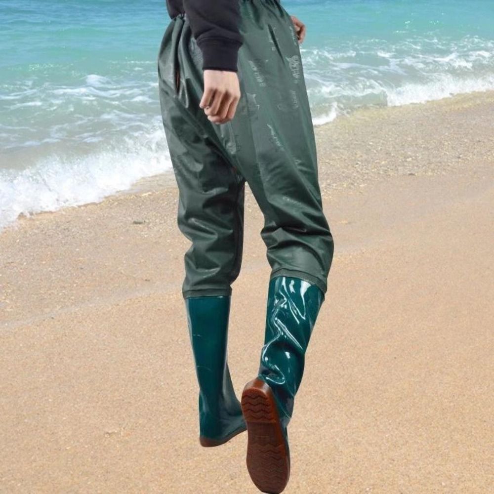 جديد: سراويل بلاستيكية من PVC  - مراجعة Fishing Pants Waterproof وسعره