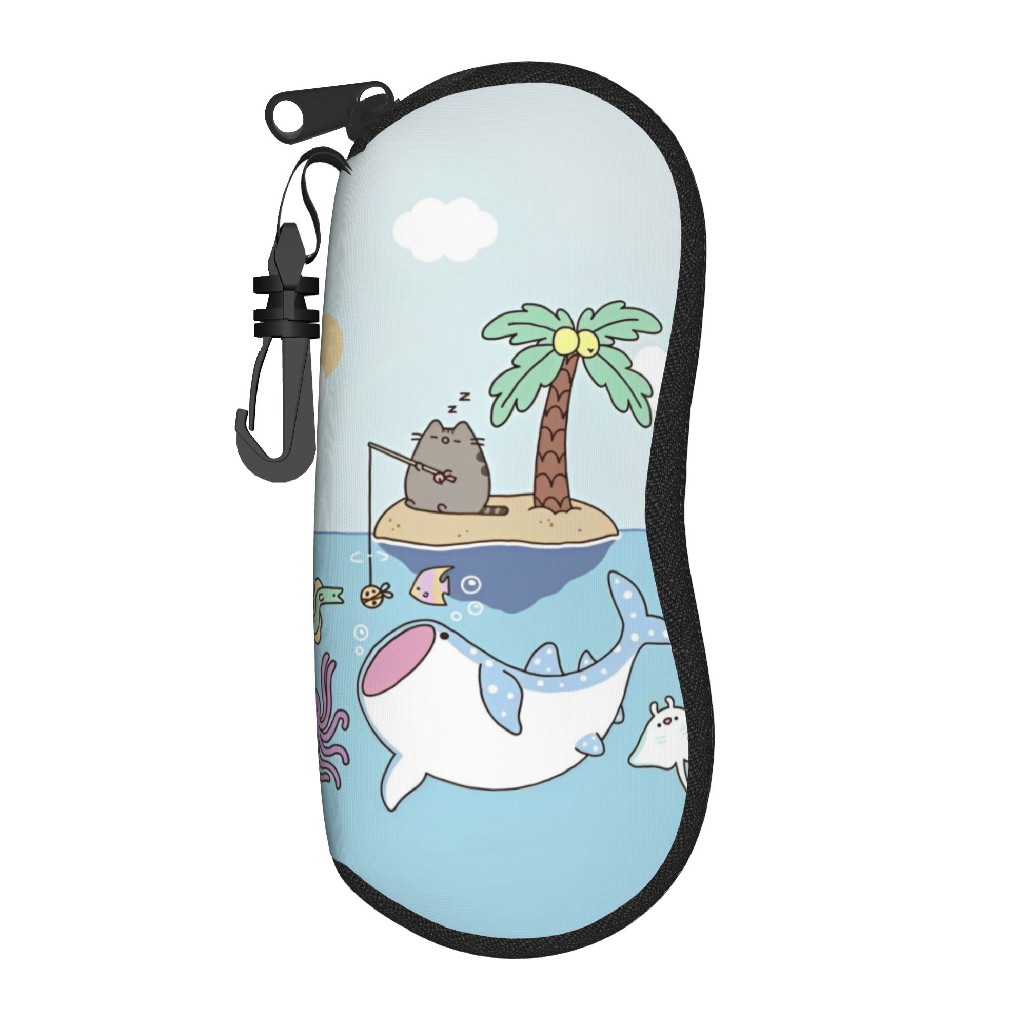علبة نظارات صيد مضحكة بتصميم P - مراجعة Fishing Bag Waterproof وسعره