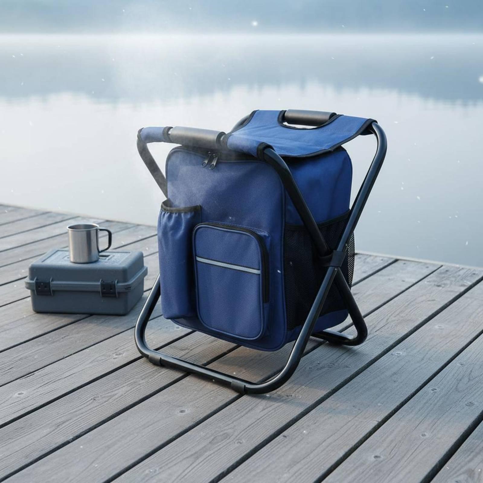 كرسي تبريد محمول بتصميم قابل ل - مراجعة Fishing Backpack وسعره