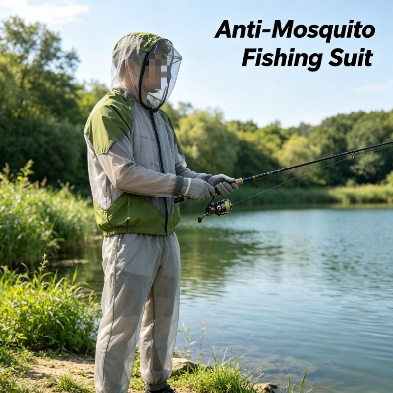 بدلة طاردة للبعوض للاستخدام ال - مراجعة Fishing Gloves وسعره