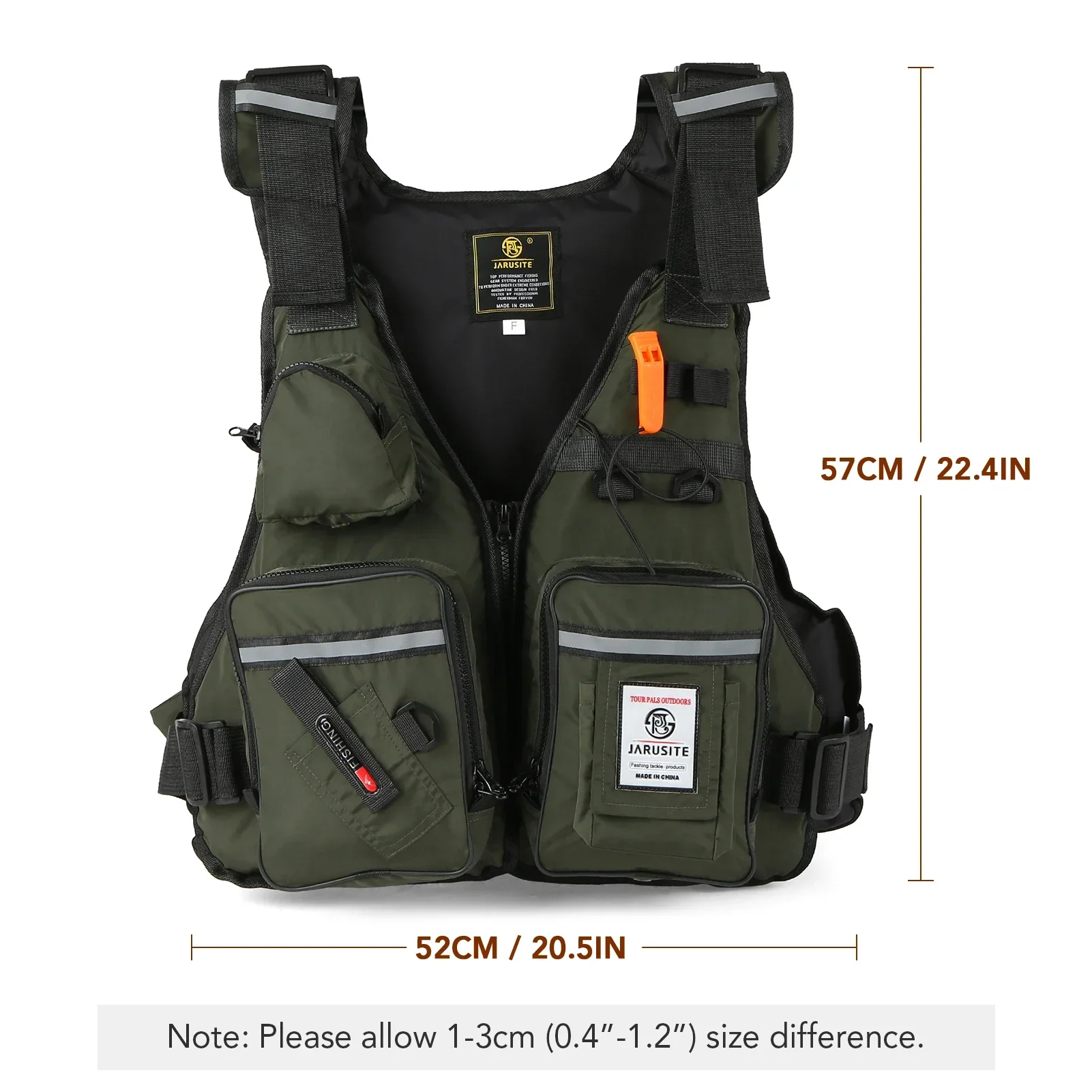 سترة نجاة للبالغين 2026 متعددة - مراجعة Fishing Jacket Waterproof وسعره