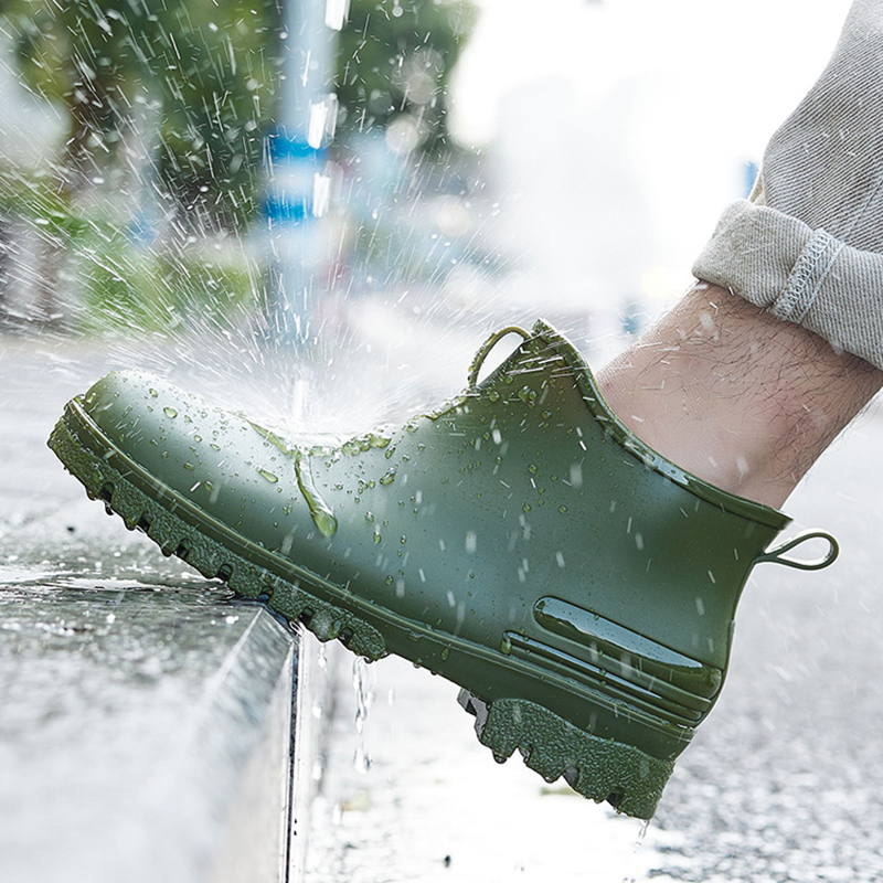 مقاوم للماء منصة أحذية المطر ل - مراجعة Fishing Boots وسعره