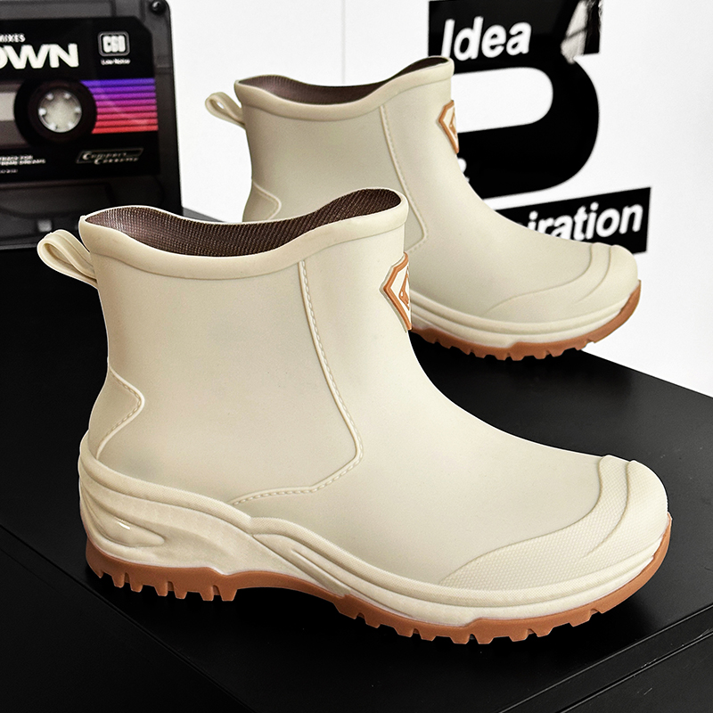 أحذية مطر رجالية مقاومة للانزل - مراجعة Fishing Boots وسعره