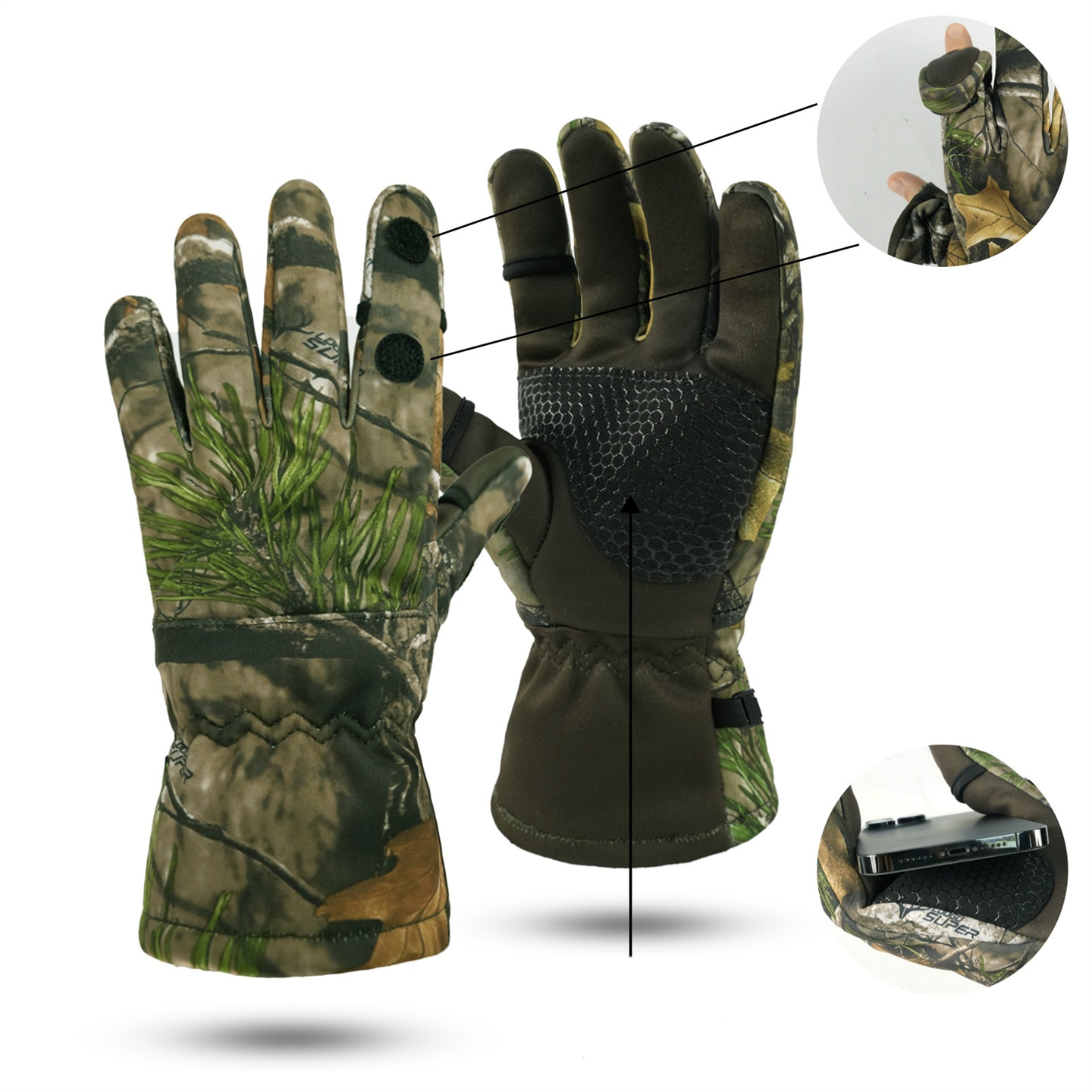 في الهواء الطلق بيونيك الصيد ا - مراجعة Fishing Gloves وسعره