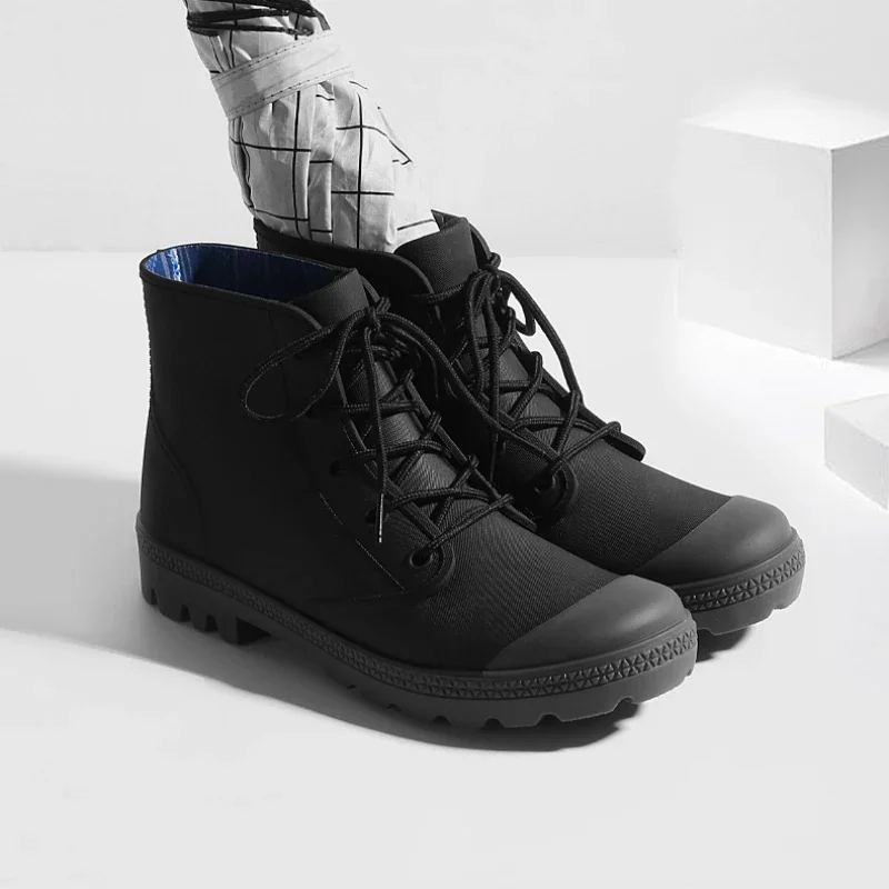الرجال الدانتيل متابعة الكاحل  - مراجعة Fishing Boots وسعره